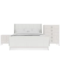 Warlington King 3 Pc. Set (Bed, Chest & Nightstand)