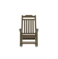 Merrick Lane Set Of 2 Hillford Poly Resin Indoor/Outdoor Rocking Chairs