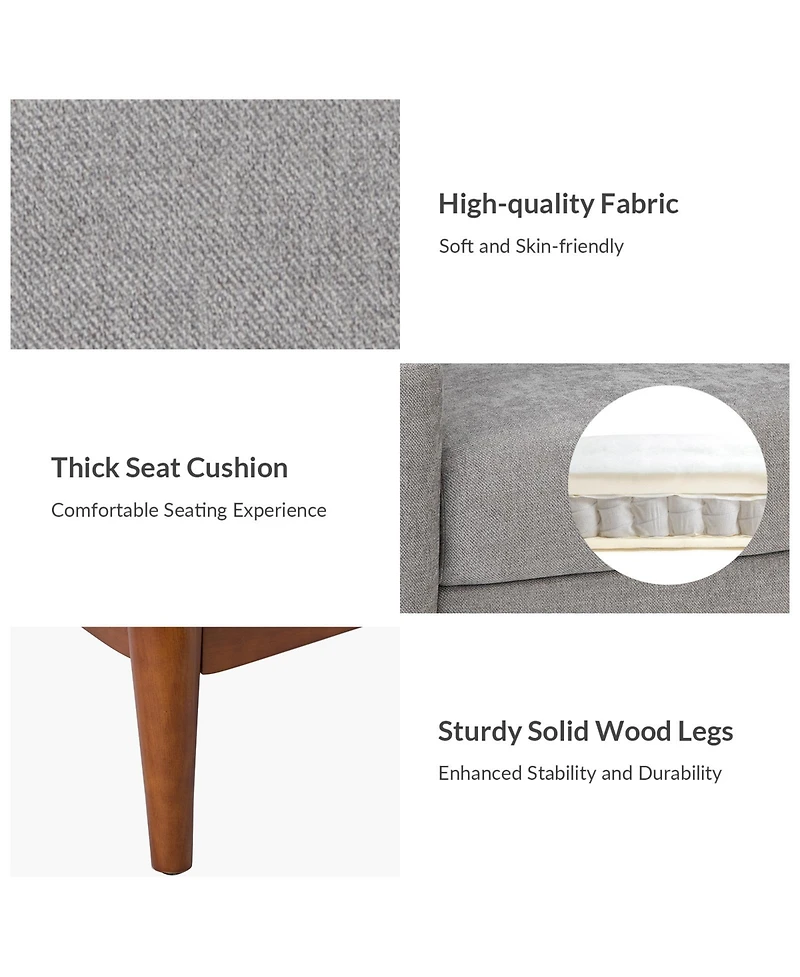 Fabric Accent Chair for Living Room Bedroom