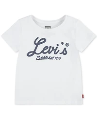 Levi's Big Girls Script Logo Graphic T-Shirt