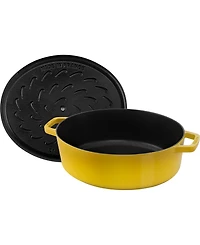 Staub Cast Iron 6.25qt Wide Oval Dutch Oven