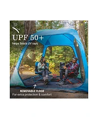 Coleman Skyshade 8 x 8 Screen Dome Canopy, Medium Blue