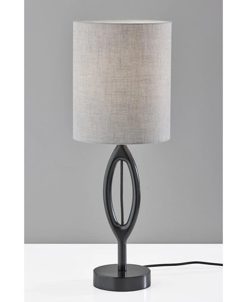 Adesso 27.5" Wood Mayfair Table Lamp