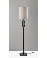 Adesso 61" Wood Mayfair Floor Lamp
