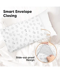 KeaBabies Toddler Pillowcase for 13X18 Pillow Case, Travel Case Cover