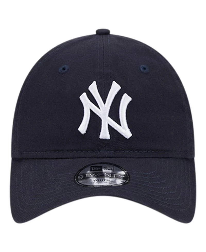 New Era Youth Navy New York Yankees Team Color 9Twenty Adjustable Hat