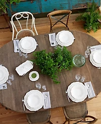 Casafina by Costa Nova Impressions White Salad Plate