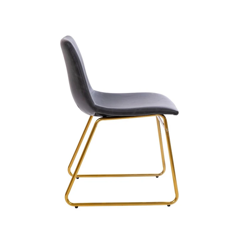 Carrollton 18 Inch Bucket Seat Dining Chairs, Set Of 2