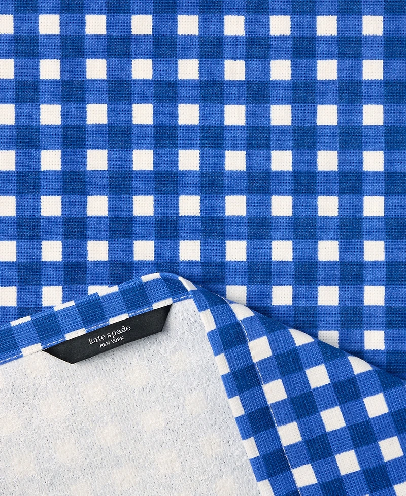 Kate Spade New York Lemon Party and Spring Gingham Kitchen Towel 4-Pack