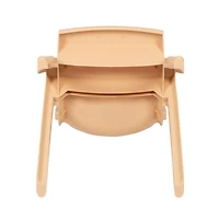 4 Pack Plastic Stackable Pre-k/School Chairs With 10.5"H Seat