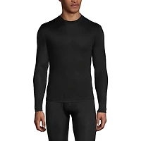 Lands' End Men's Silk Long Underwear Crew Neck