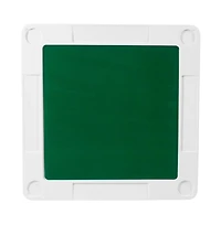 Emma+Oliver 34.5" Square 4-Player Folding Card Game Table With Playing Surface And Cup Holders