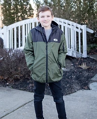 Little and Big Boys Lightweight Windbreaker hooded Jacket