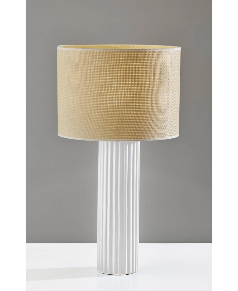 Adesso 28.75" Ceramic Primrose Large Table Lamp
