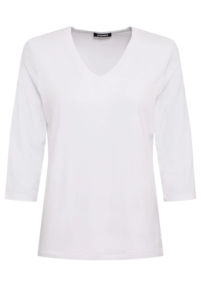 Olsen Women's 3/4 Sleeve V-Neck T-Shirt