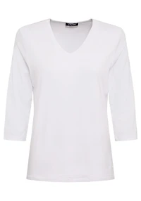 Olsen Women's 3/4 Sleeve V-Neck T-Shirt