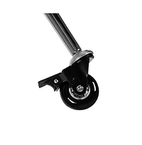 Mobile 86" Oval Wave Collaborative Laminate Activity Table Set With 16" Student Stack Chairs