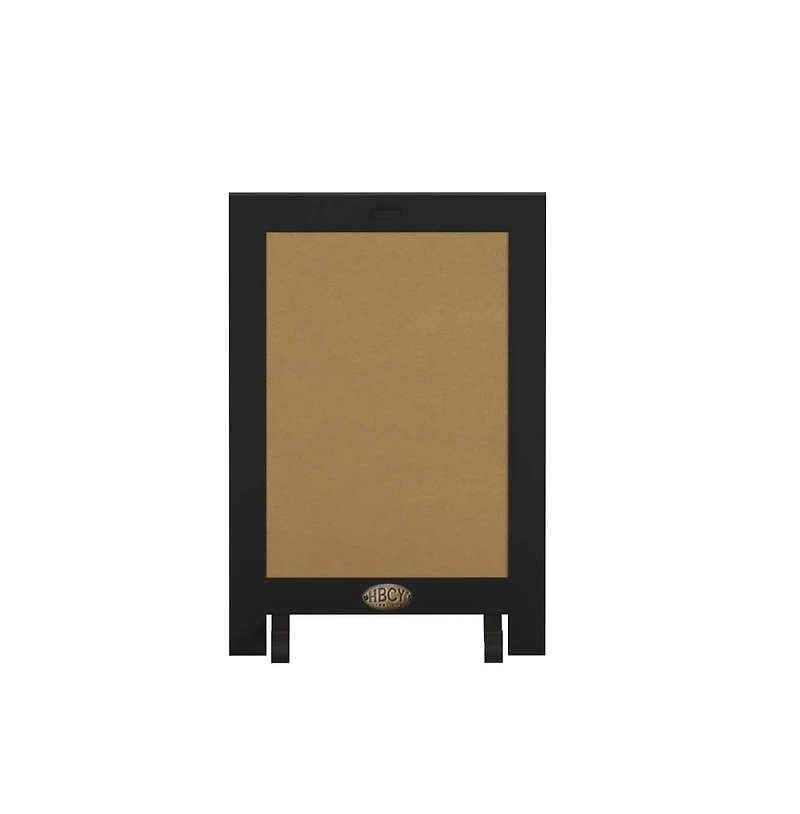 Magda Set Of 10 Wall Mount Or Tabletop Magnetic Chalkboards With Folding Metal Legs