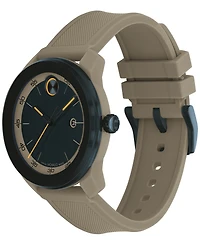 Movado Men's Swiss Bold TR90 Gray Silicone Strap Watch 42mm