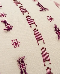 Closeout! Rizzy Home Geometric Polyester Filled Decorative Pillow, 14" x 26"