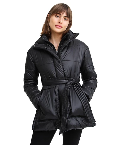 Belle & Bloom Women's Moonrise Belted Puffer Jacket