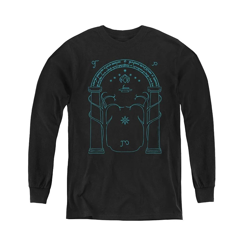 Lord Of The Rings Youth Doors Durin Long Sleeve Sweatshirts