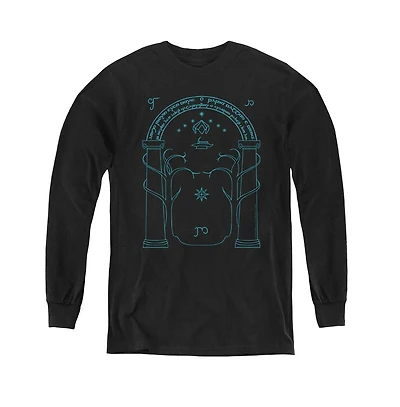Lord Of The Rings Youth Doors Durin Long Sleeve Sweatshirts