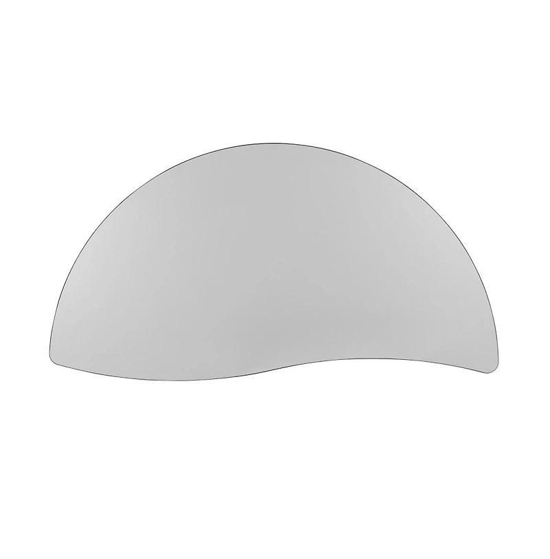 Emma+Oliver 60" Half Circle Wave Flexible Collaborative Kids Adjustable Height Activity Table