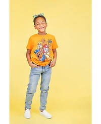 Paw Patrol Toddler Boys Chase Marshall Rubble Rocky 4 Pack Graphic T-Shirts to