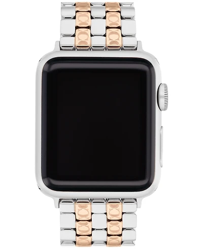 Coach Women's Two Tone Stainless Steel Apple Strap 38mm/40mm/41mm