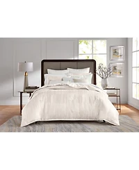 Hotel Collection Metallic Strie 3-Pc. Duvet Cover Set
