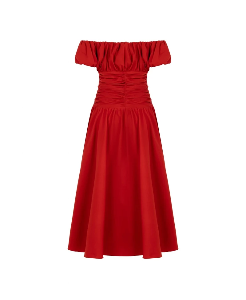 Nocturne Women's Drape Midi Dress