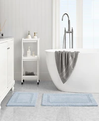 Nautica Peniston Solid Cotton Tufted 2-Pc. Bath Rug Set