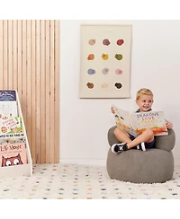 ECR4Kids Sophie Accent Chair, Peacock Blue, 1