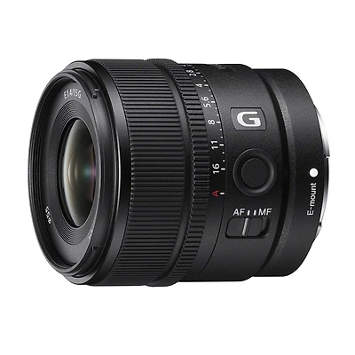 Sony E 15mm F1.4 G Aps-c Large Aperture Wide Angle G Lens (SEL15F14G)