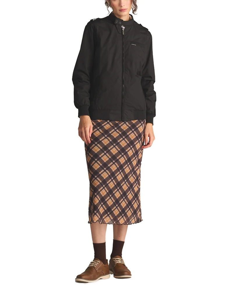 Members Only Women's Classic Iconic Racer Jacket (Slim Fit)