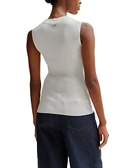 Boss by Hugo Women's Sleeveless Mock-Neck Top