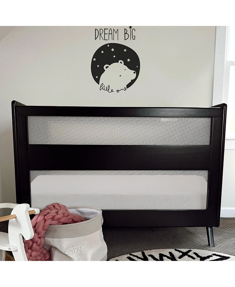 Halo Dream Inc. Breathable Mesh 3-in-1 Convertible Crib - Greenguard Gold Certified