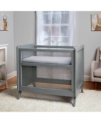 Halo Dream Inc. Breathable Mesh 2-in-1 Mini Crib - Greenguard Gold Certified