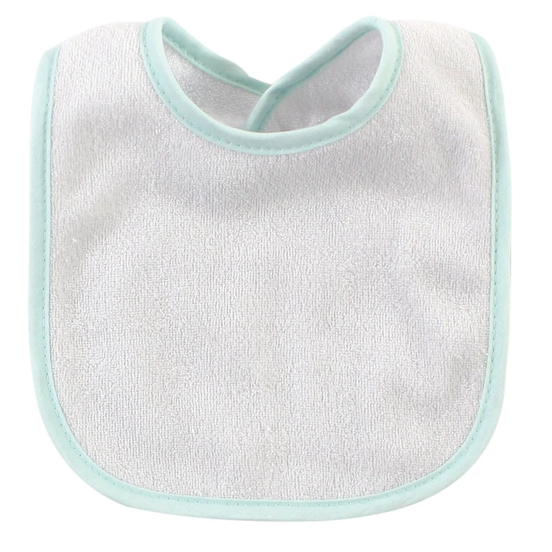Hudson Baby Girls Cotton and Polyester Bibs