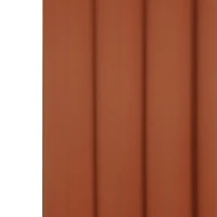 Kate Aurora Hotel Living 2 Pack 100% Blackout Grommet Top Orange Spice Curtain Panels