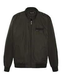 Members Only Men's Heavy Iconic Racer Quilted Lining Jacket (Slim Fit)