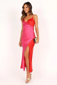 Petal and Pup Women's Lipa Colorblock Midi Slip Dress