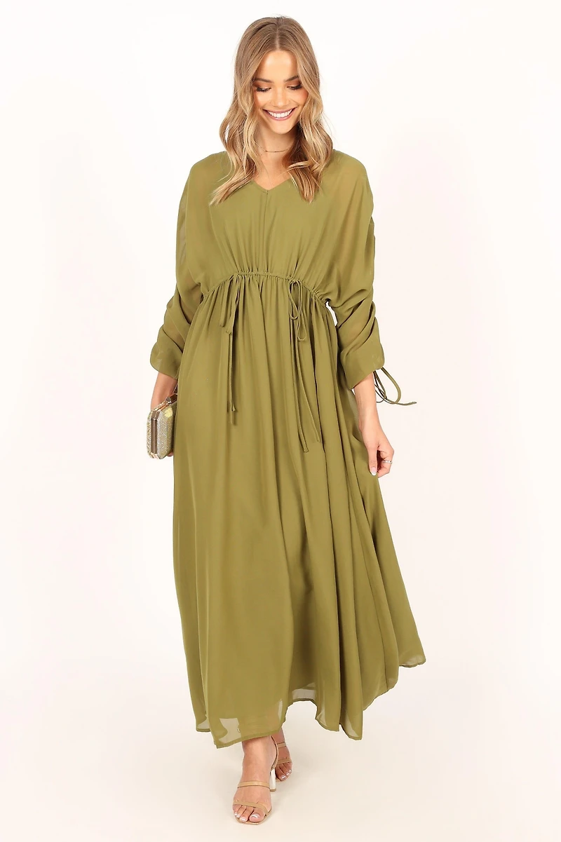 Petal and Pup Women's Ramona Long Sleeve Maxi Dress