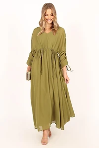 Petal and Pup Women's Ramona Long Sleeve Maxi Dress