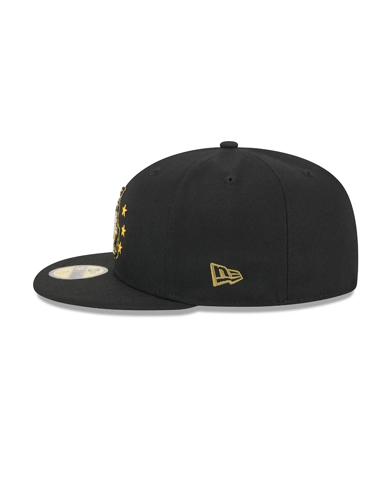 New Era Men's Black Chicago White Sox 2024 Armed Forces Day On-Field 59FIFTY Fitted Hat
