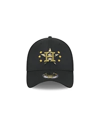 New Era Men's Black Houston Astros 2024 Armed Forces Day 39THIRTY Flex Hat