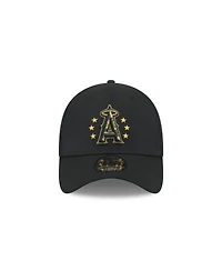 New Era Men's Black Los Angeles Angels 2024 Armed Forces Day 39THIRTY Flex Hat