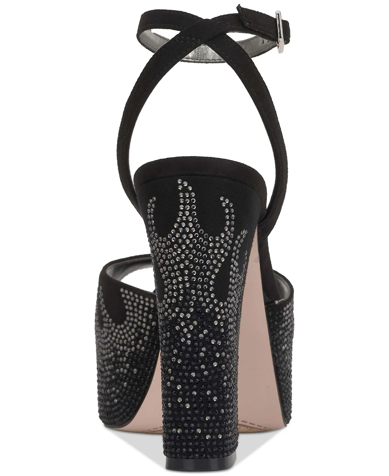 Jessica Simpson Women's Lirio Two-Piece Platform High-Heel Dress Sandals