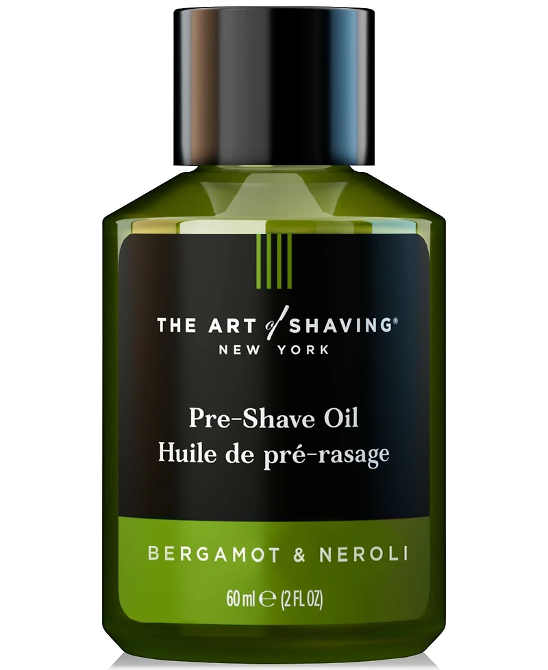 The Art of Shaving Pre-Shave Oil, Bergamot & Neroli, 2.0 Fl Oz
